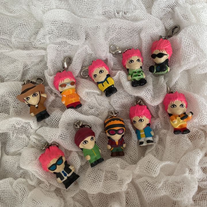 激レア XJAPAN hide ミニフィギュア チャーム 10種類セット