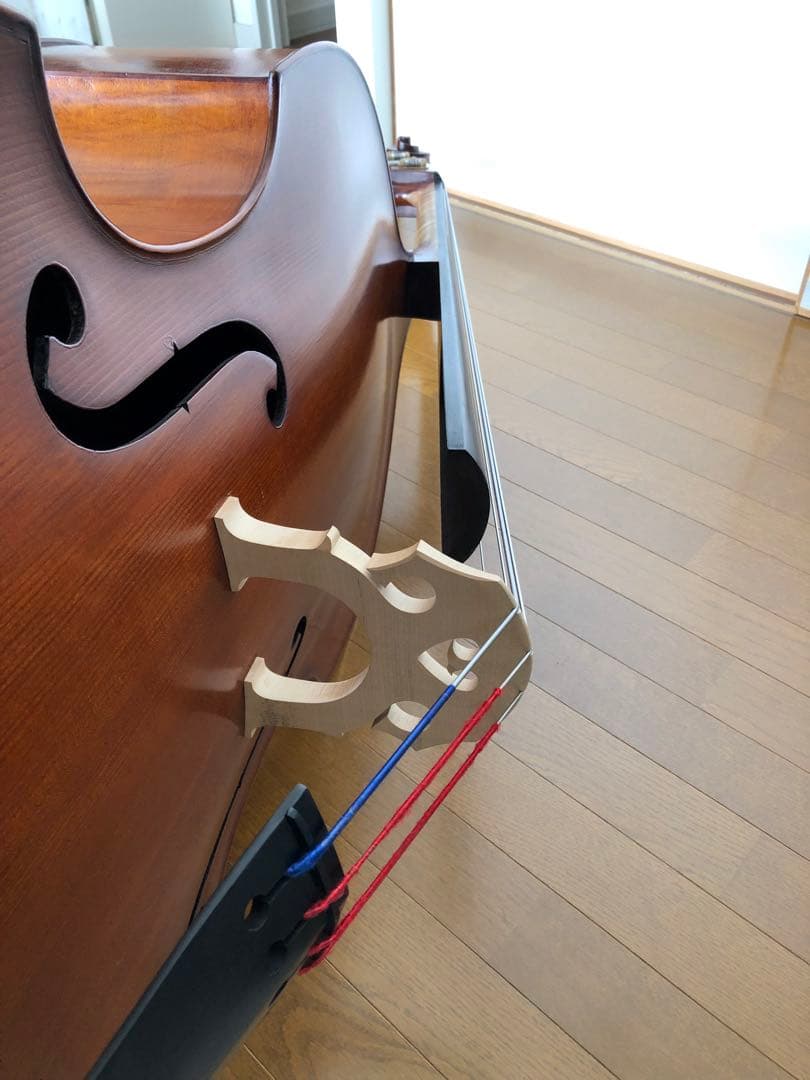 コントラバス￼ モンテリブロ　￼オール単板削りだし￼ 指板黒檀