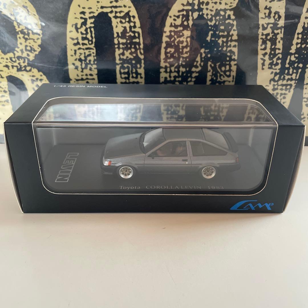 RESIN MODEL 1/43 AE86 レビン　スポーツカスタム仕様