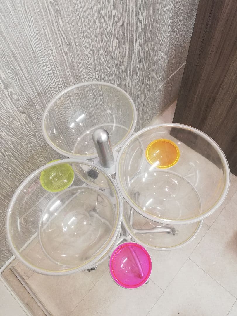 タカラベルモント ロット・小物入れ ワゴン スタンド式キャンディディスプレイ