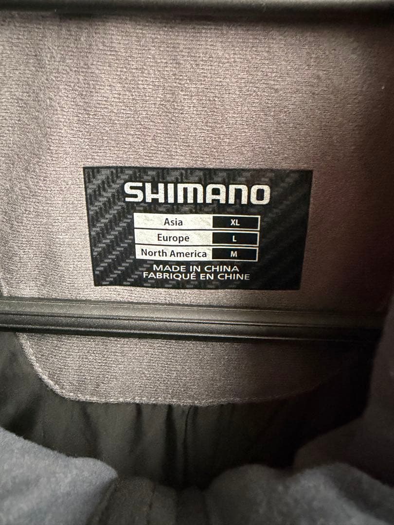 シマノ MD-055Q インシュレーション スーツ オーアブラック XL 美品