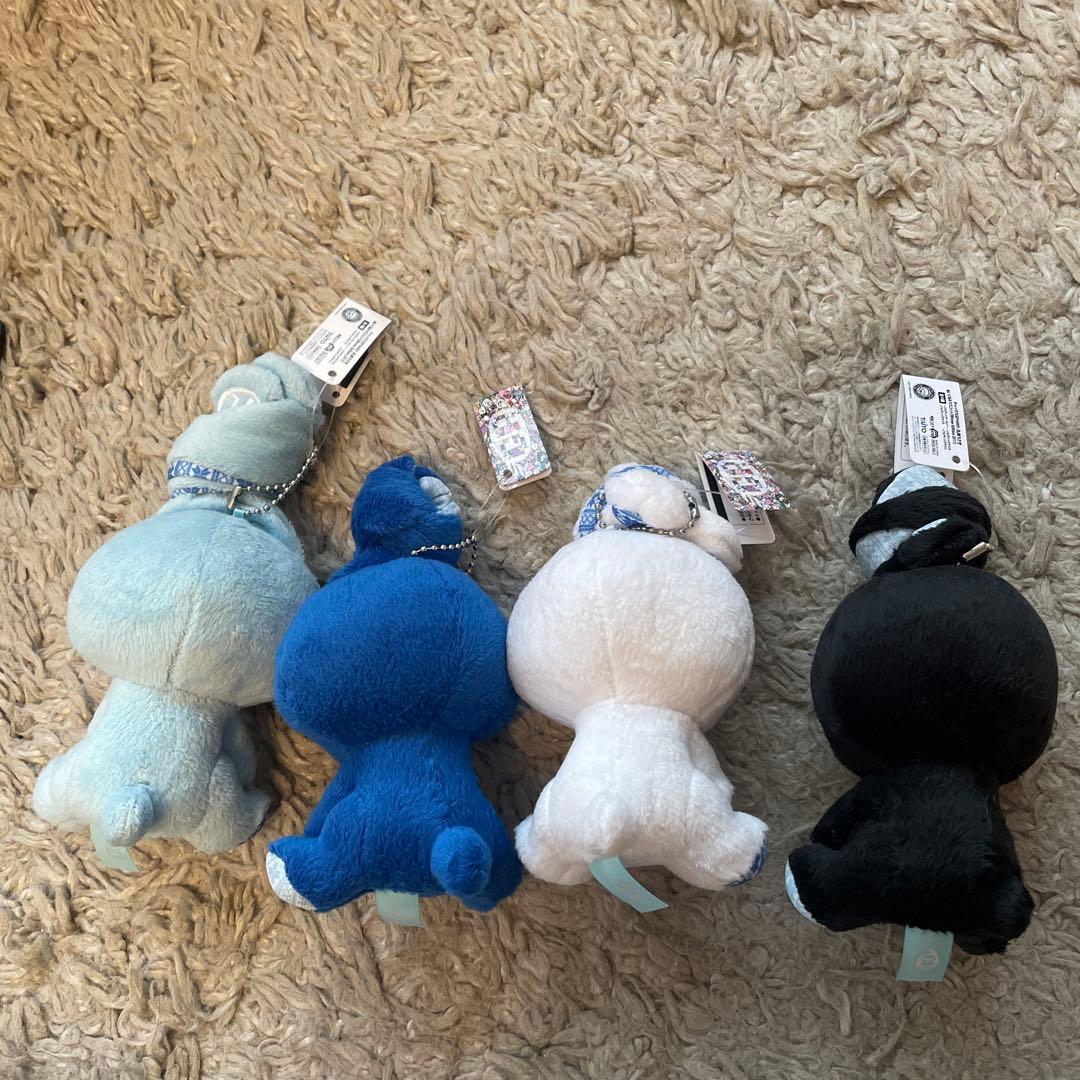 チャックスGP #495 汎用うさぎ　ぬいぐるみマスコット　winter