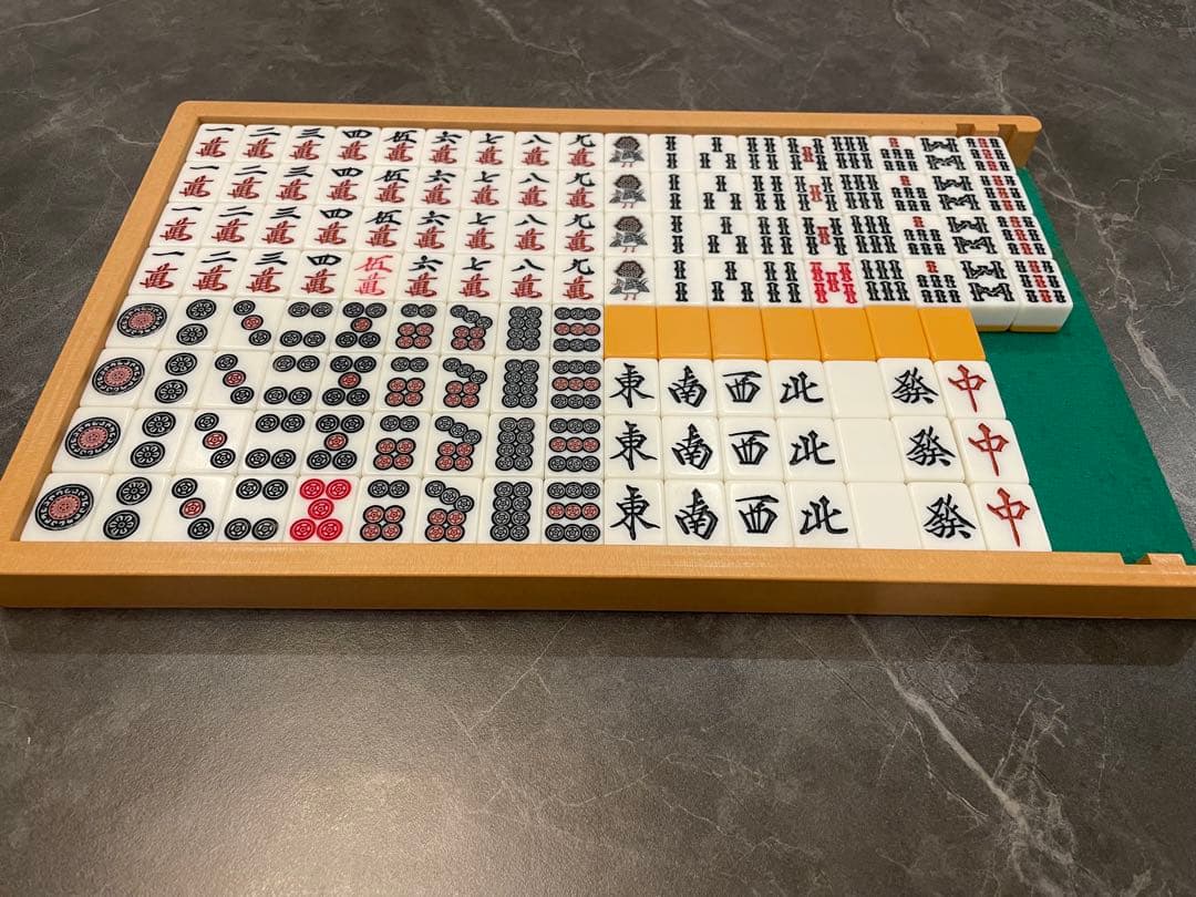 全自動麻雀卓　牌　2面セット