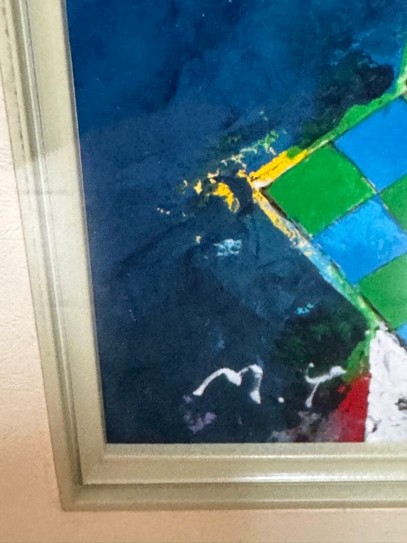 もの想う時 吉井光子 油彩画