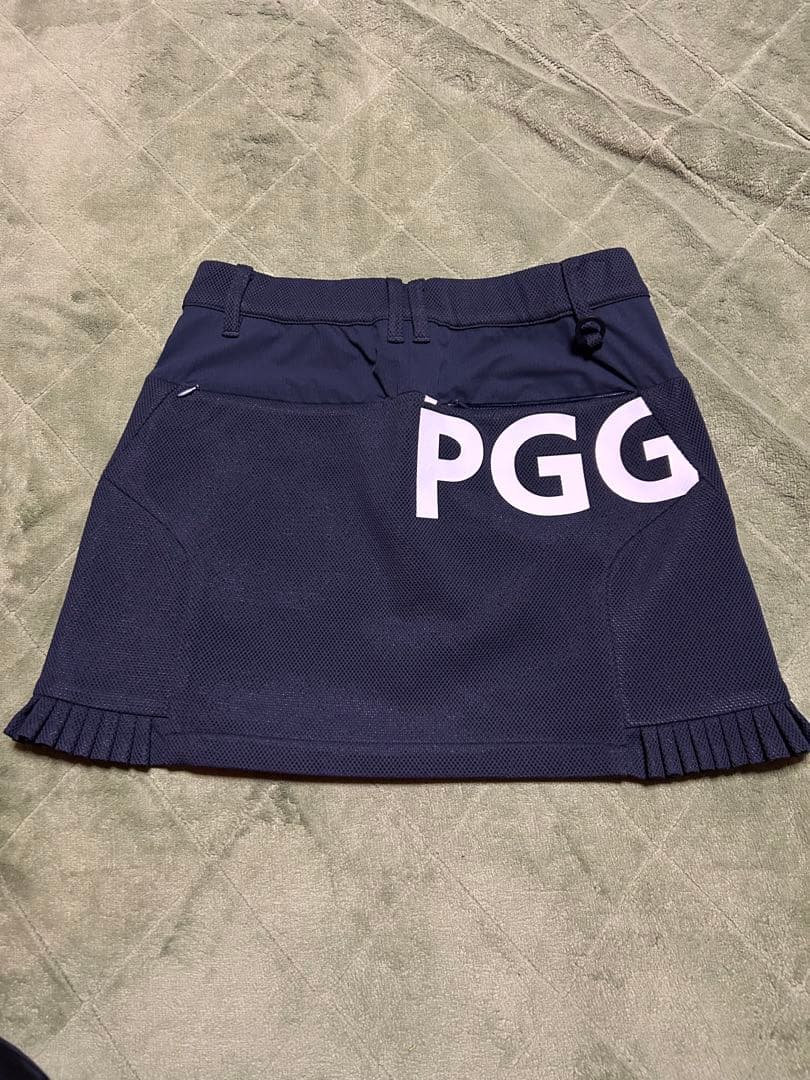 PGG ネイビー ゴルフスカート