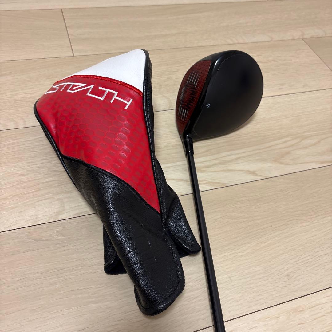 テーラーメイドSTEALTH PLUS+ 10.5度 ドライバーSカバー付