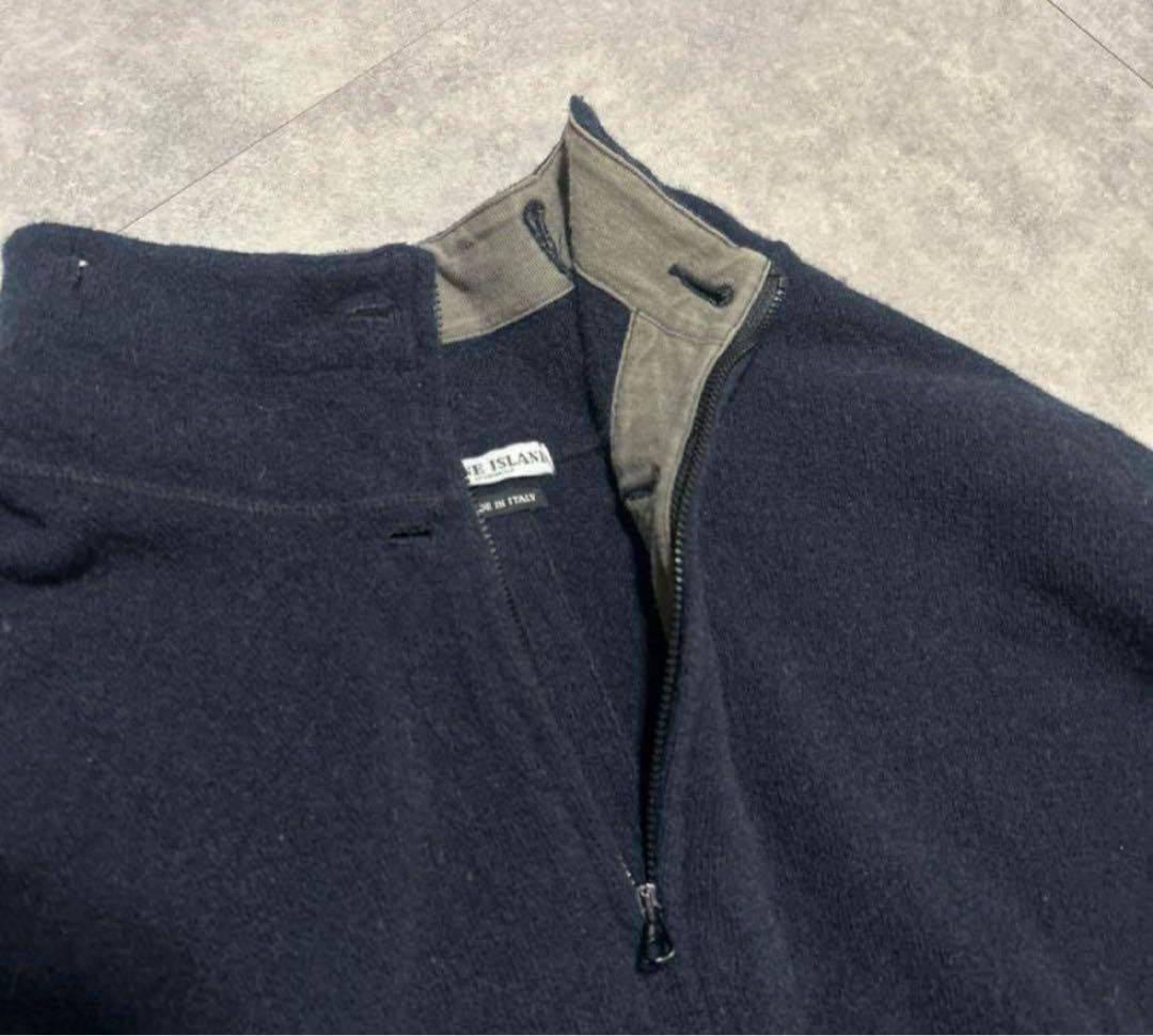 三好良着用stone  ハーフジップニットL everyone