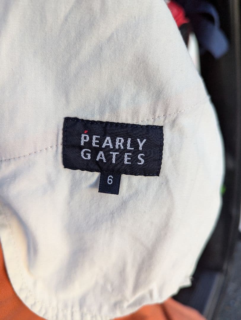 PEARLY GATES オレンジパンツ