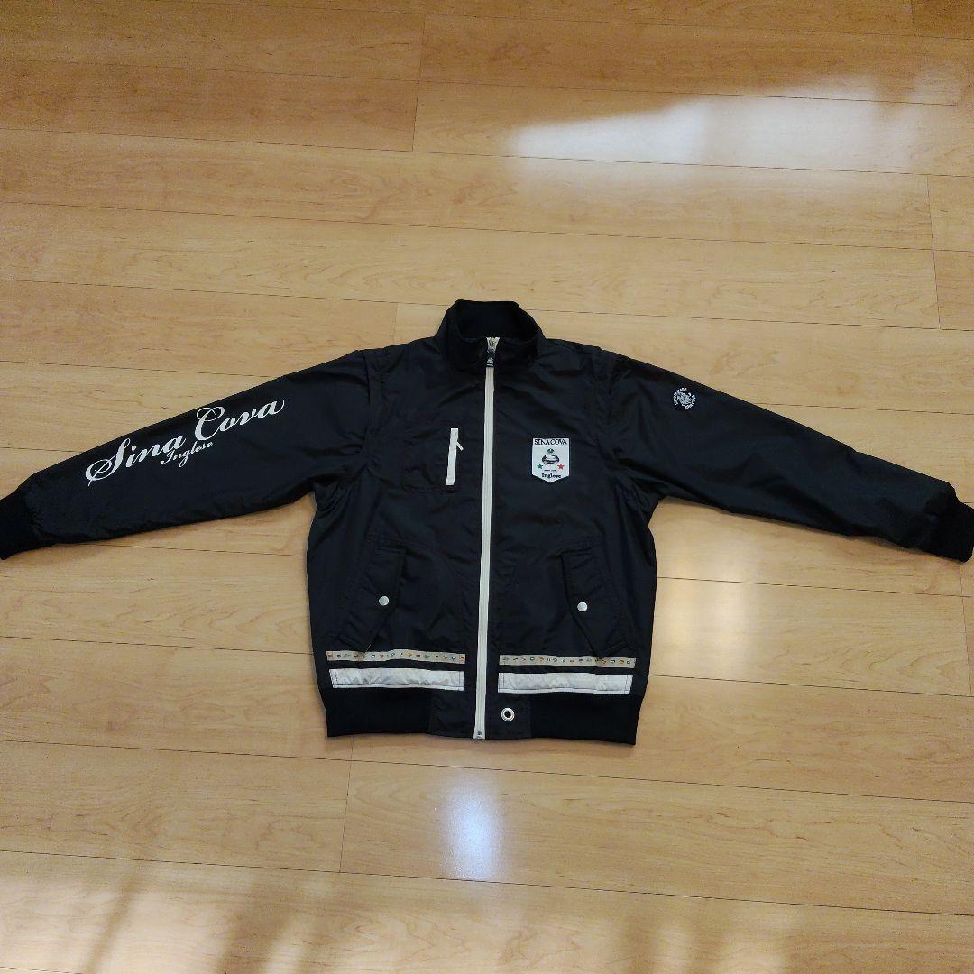 田口英治です。　Lサイズ 美品【SINA COVA】シナコバ 裏起毛ナイロ