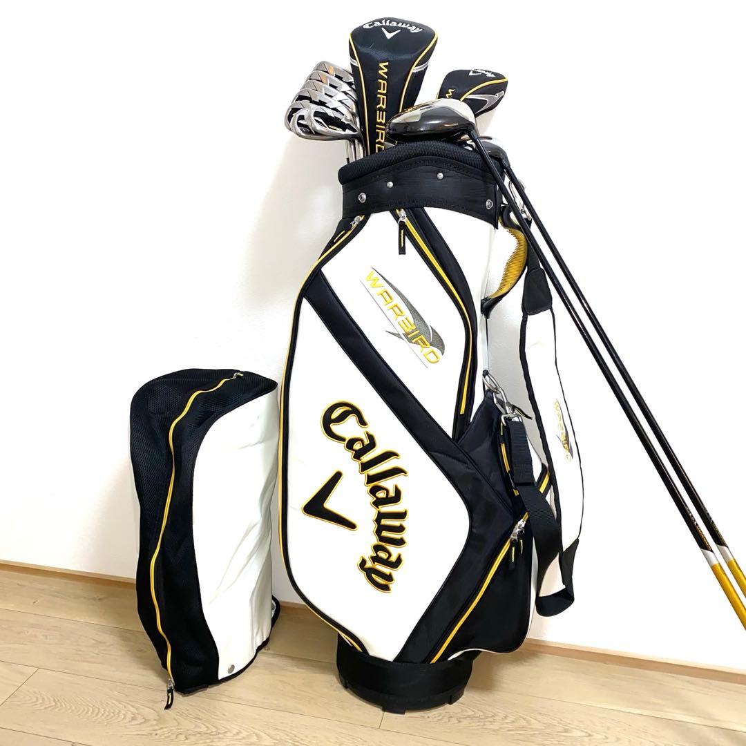 良品☆キャロウェイ メンズ用ゴルフクラブ フルセット☆初心者 キャディバッグ付R