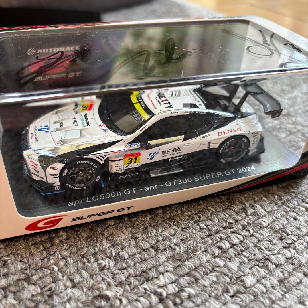 apr LC500h GT ミニカー 1/43