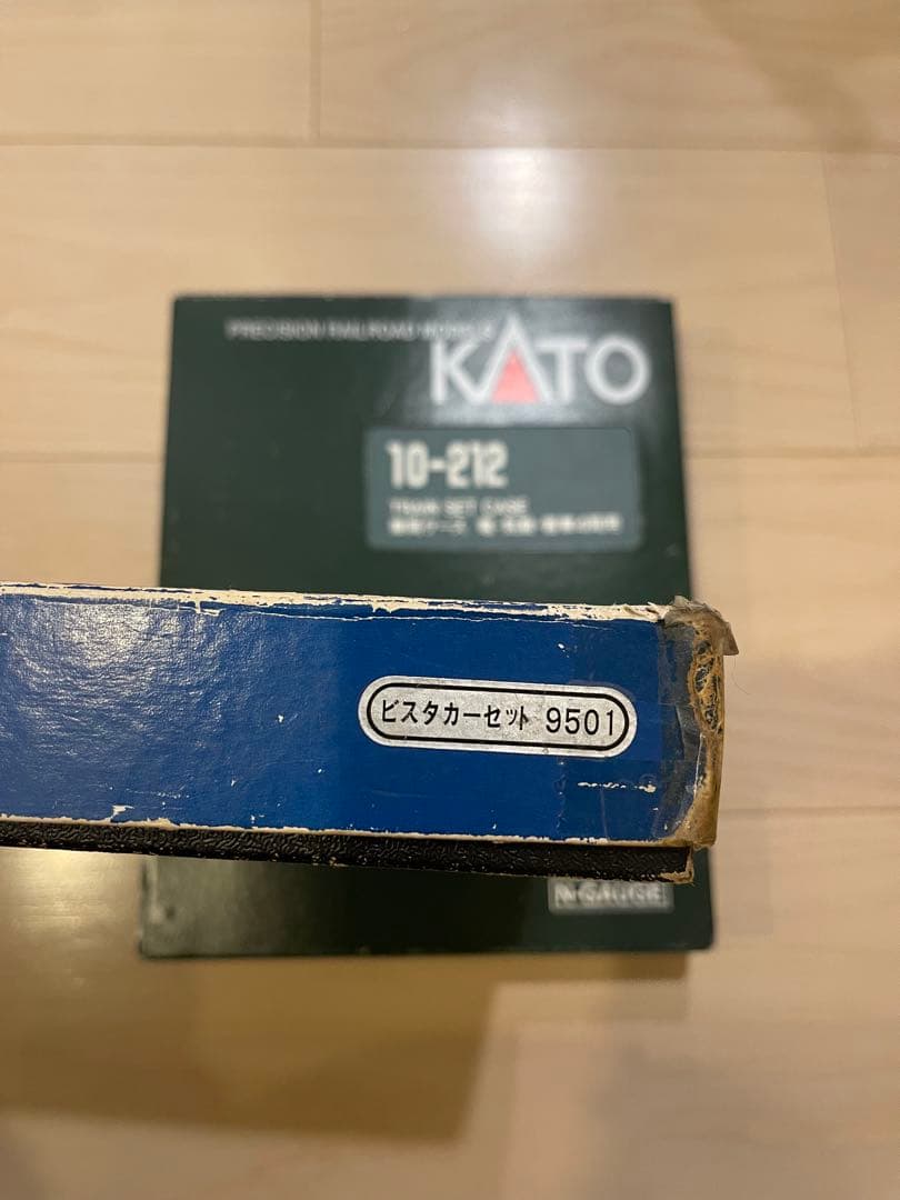 エンドウ 近鉄特急ビスタカー Nゲージ 4両編成＋1両(ジャンク品)