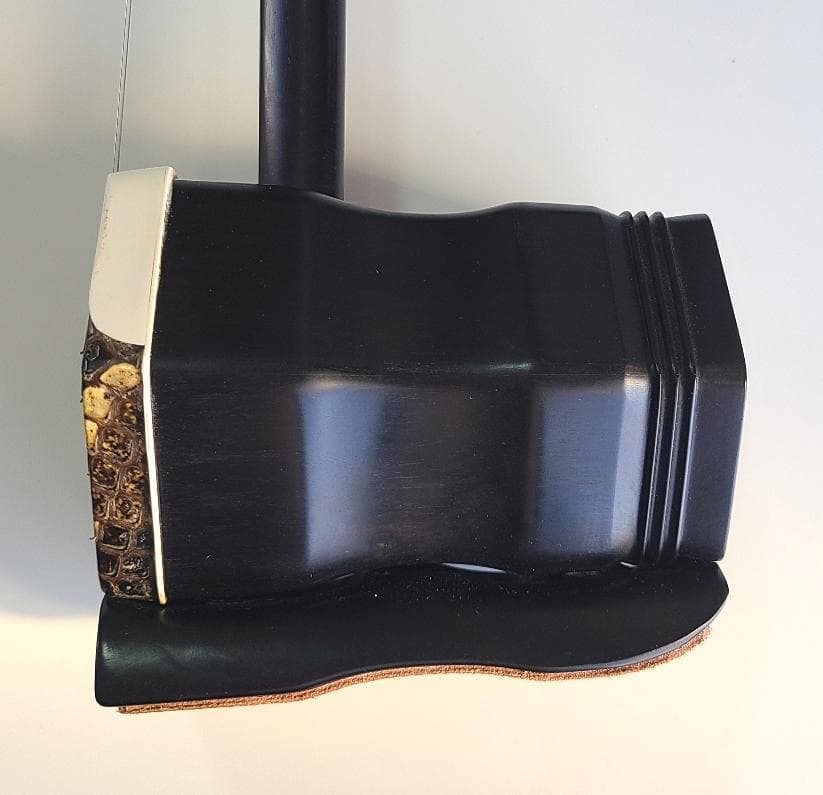 高級二胡 北京式 黒檀六角二胡 南建成制