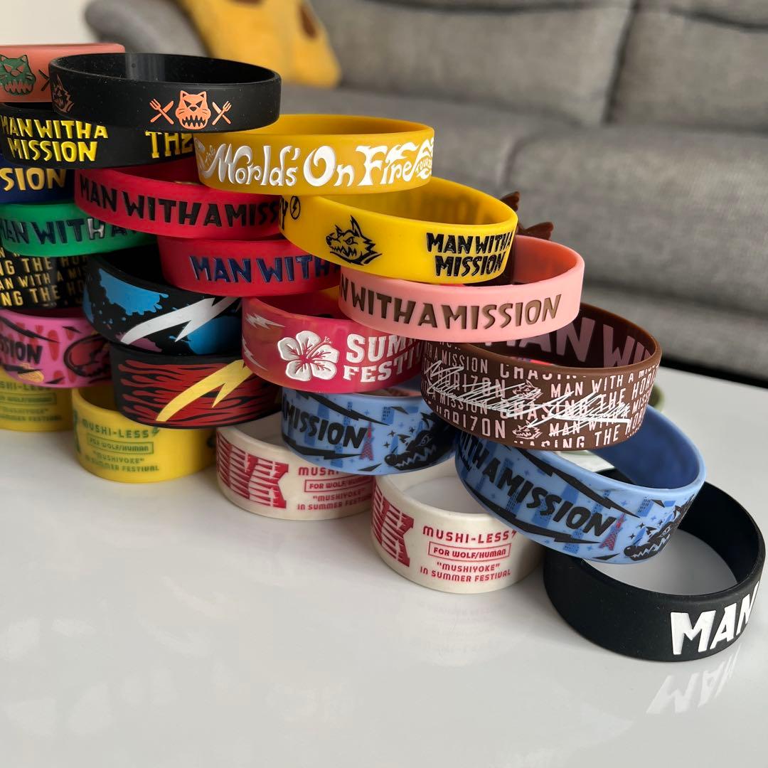 マンウィズ ラバーバンド 54個セット 無料特典グッズ付き