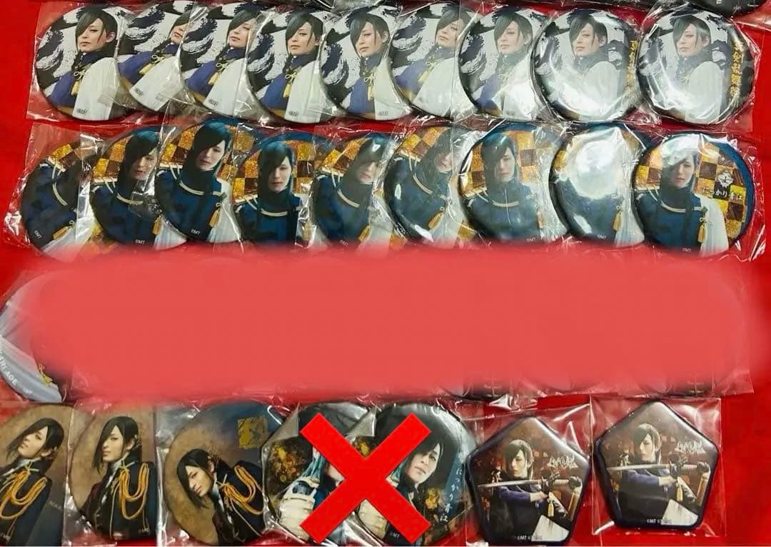 刀ミュ　缶バッジ　にっかり青江　刀剣乱舞ミュージカル　1部　2部　戦闘