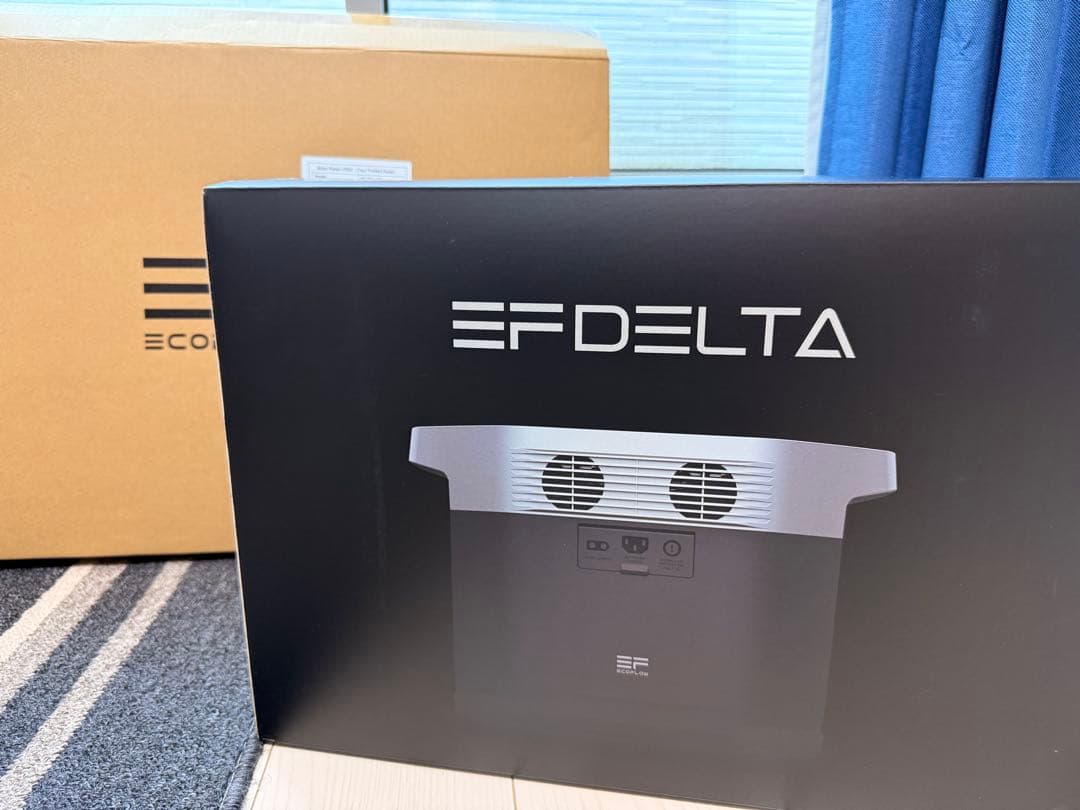 新品 EcoFlow DELTA 2 / 中古ソーラーパネル付き　セット