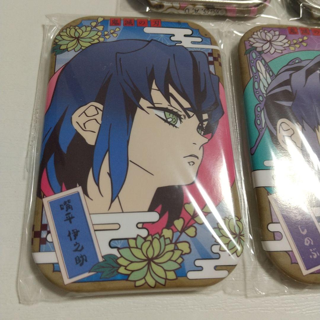 鬼滅の刃 まるかく缶バッジ 9個セット まとめ売り 時透無一郎 胡蝶しのぶ