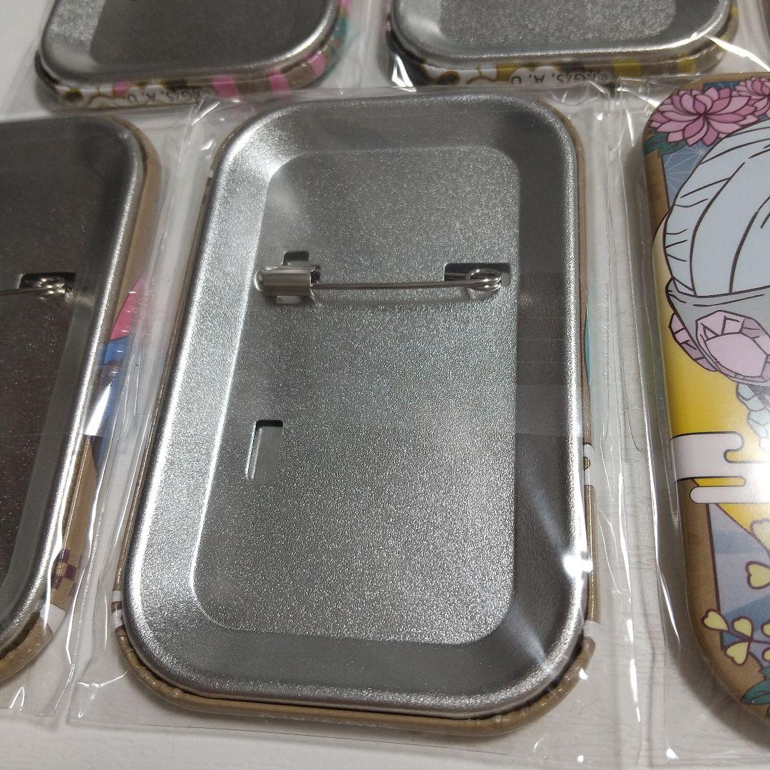 鬼滅の刃 まるかく缶バッジ 9個セット まとめ売り 時透無一郎 胡蝶しのぶ