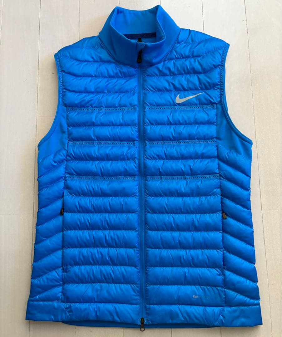 【美品】NIKE GOLF ナイキゴルフ エアロロフト フィルベスト 中綿 M