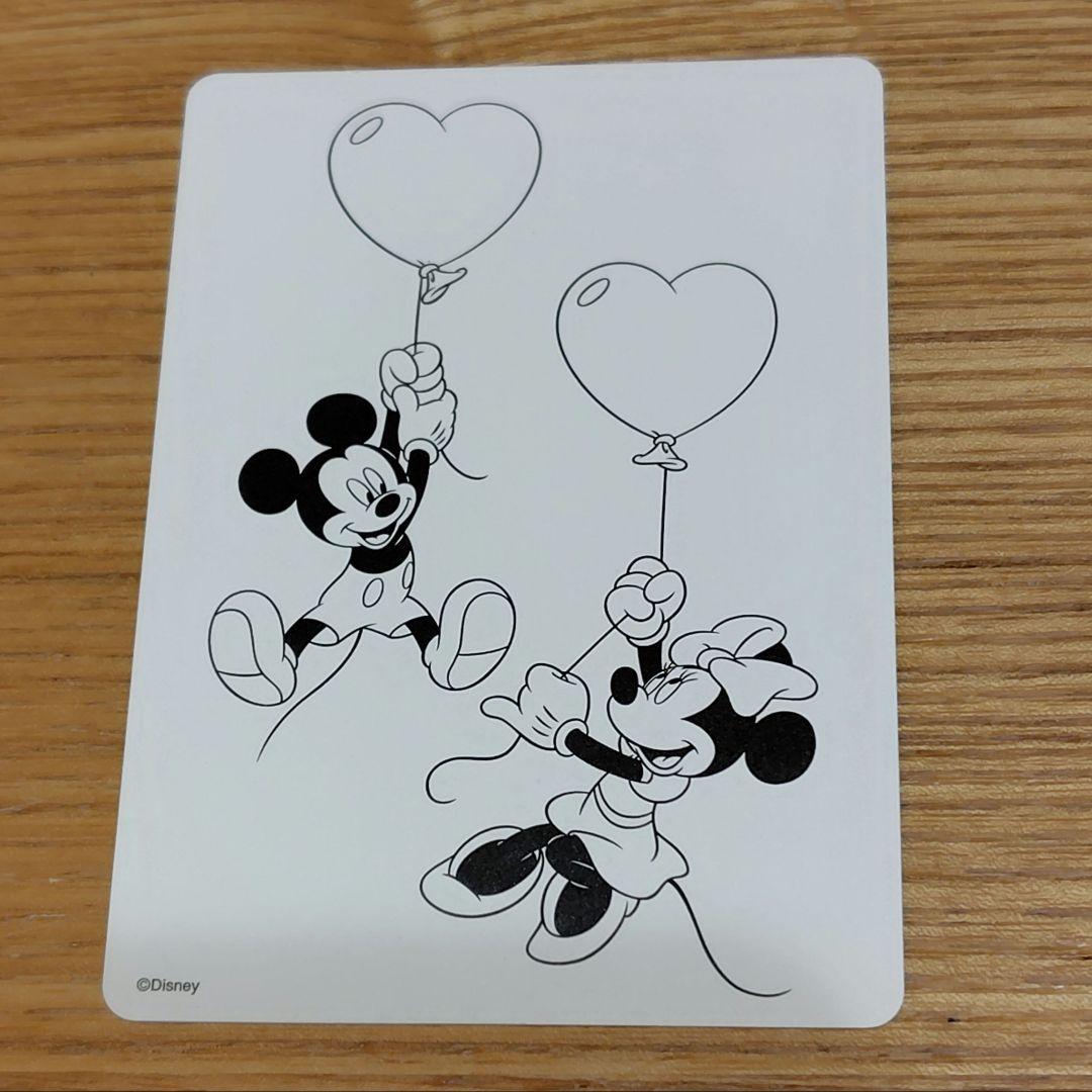 ディズニーストア　じゃんけんカード　塗り絵カード　72番