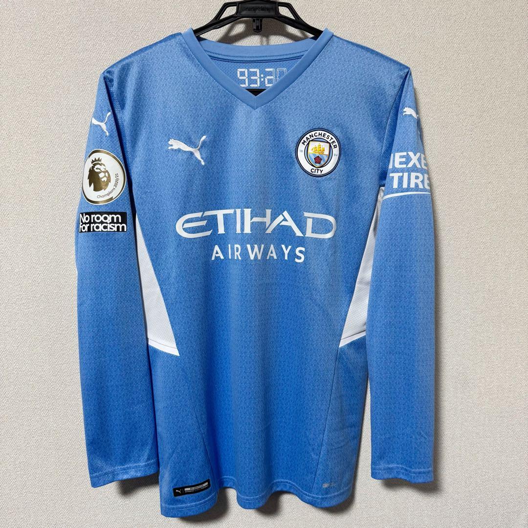 PUMA プーマ マンチェスターシティ 21/22 ユニフォーム 長袖 レプリカ