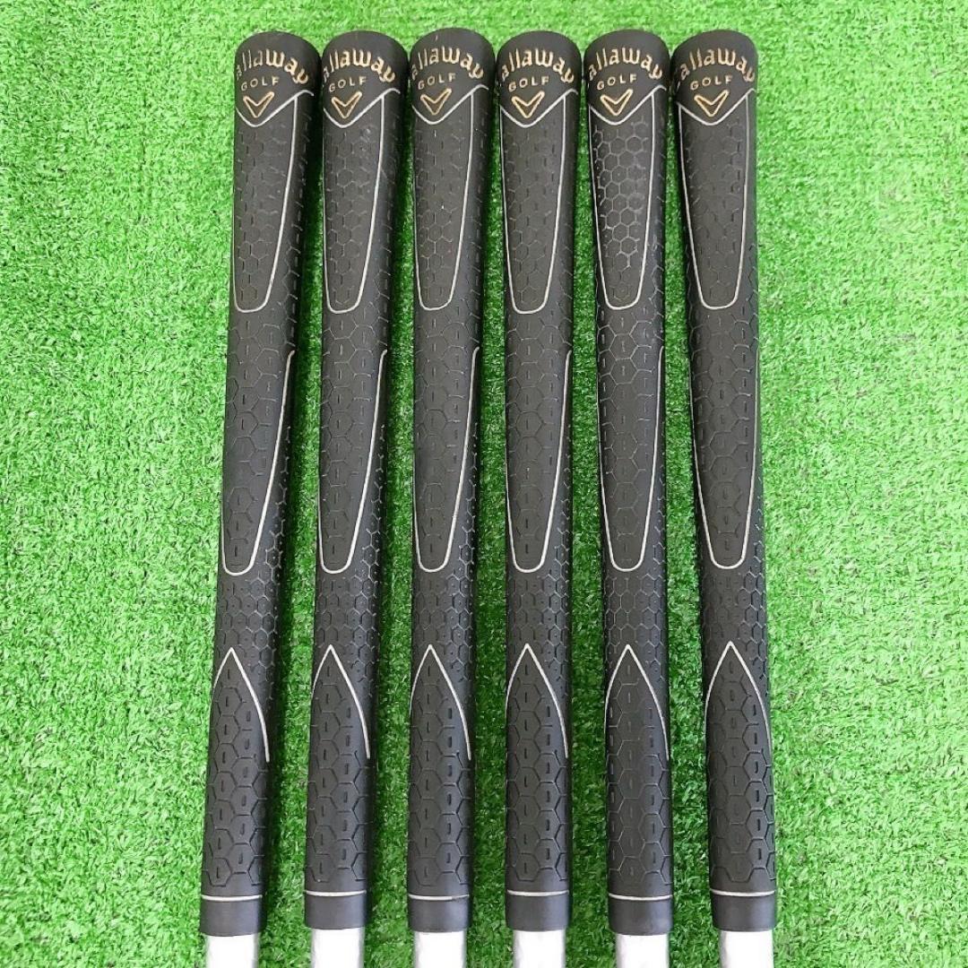 チ46★希少左利き用 キャロウェイ FT 6本アイアンセット R 純正 レフティ