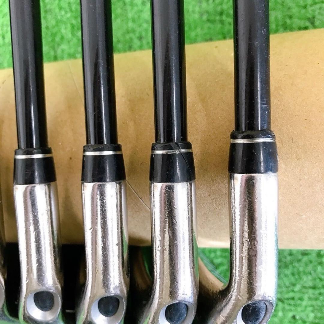 チ46★希少左利き用 キャロウェイ FT 6本アイアンセット R 純正 レフティ