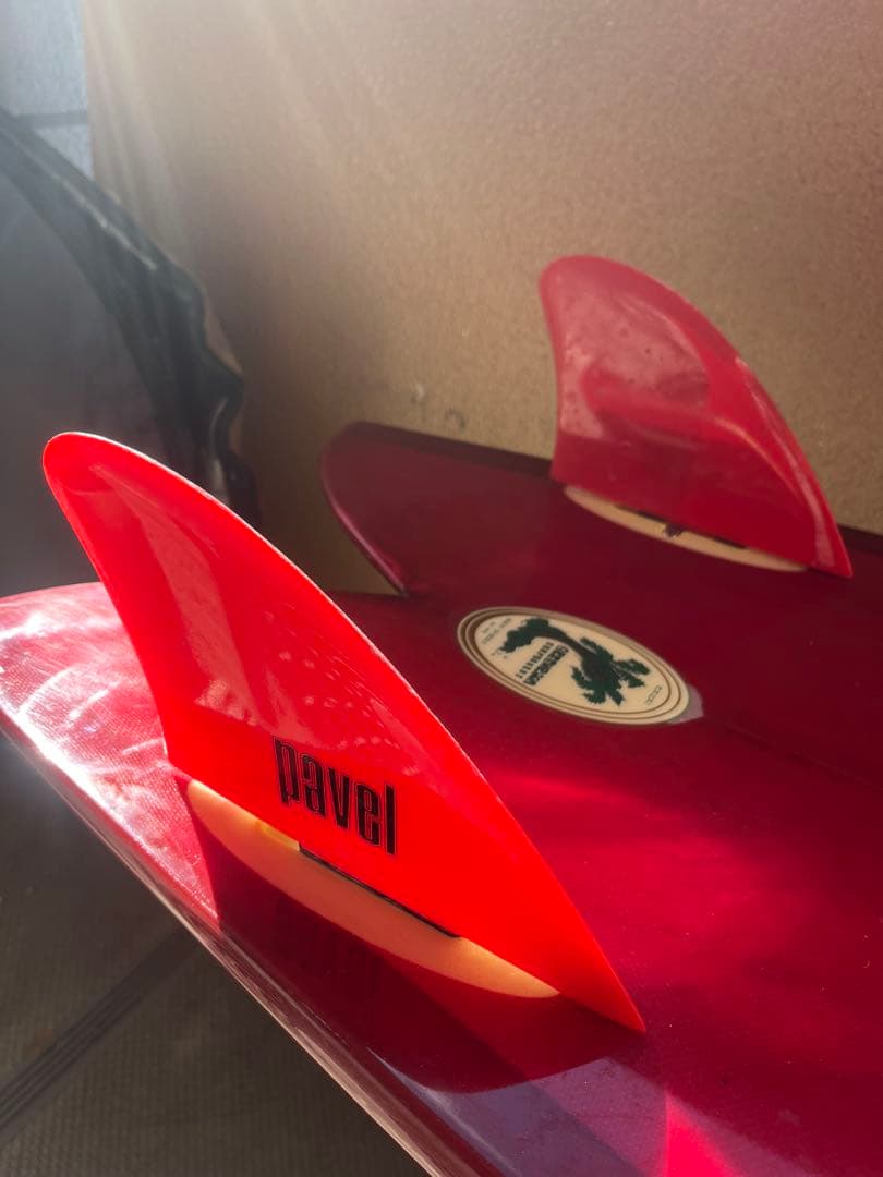 リッチパベル5'8\" レトロフィッシュ　ツインフィン