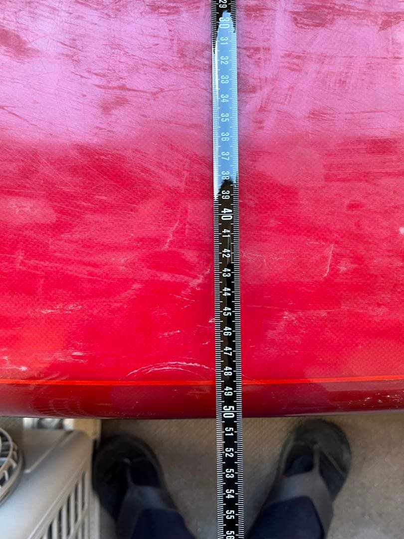 リッチパベル5'8\" レトロフィッシュ　ツインフィン