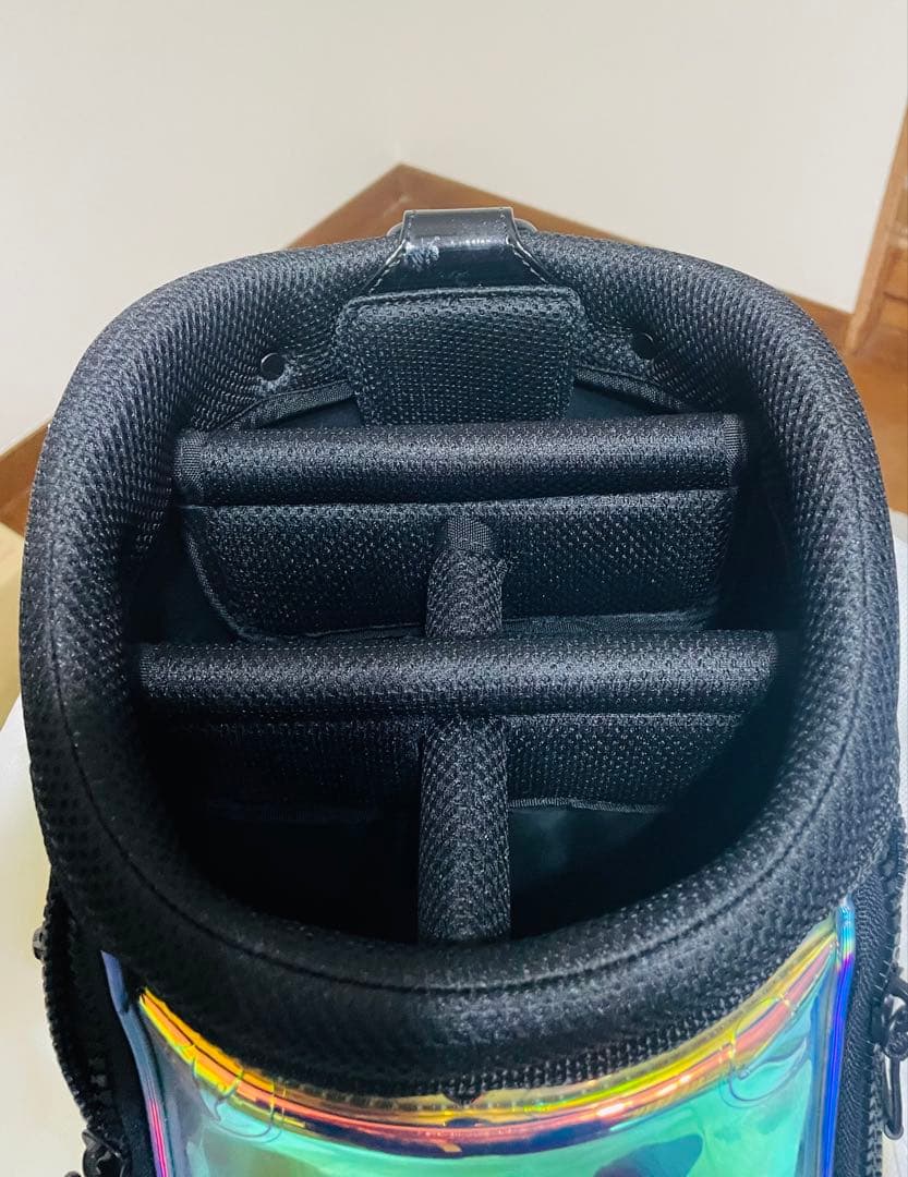 本間ゴルフ スケルトン クリアキャディバッグ CB12060 レアな非売品