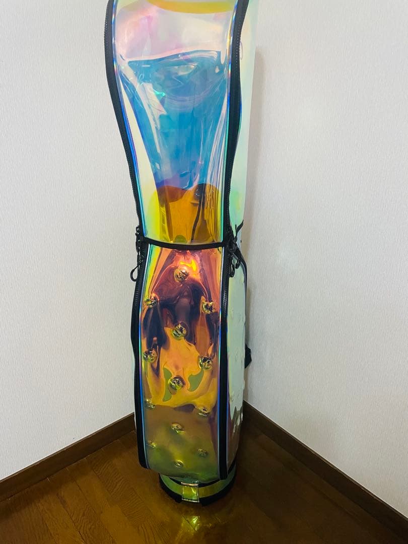 本間ゴルフ スケルトン クリアキャディバッグ CB12060 レアな非売品