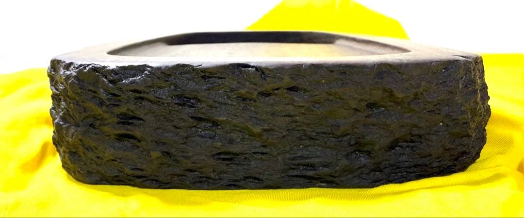 未使用 箱付き 赤間硯 赤間紫金石 昭竜山作 大型 5キロ