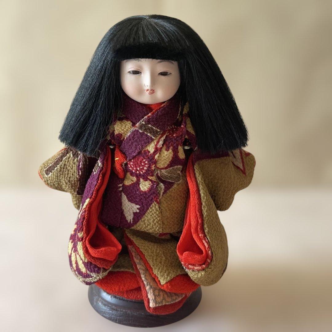 市松人形　野崎芳寿先生　初期　姫人形　作家　希少　着せ替え