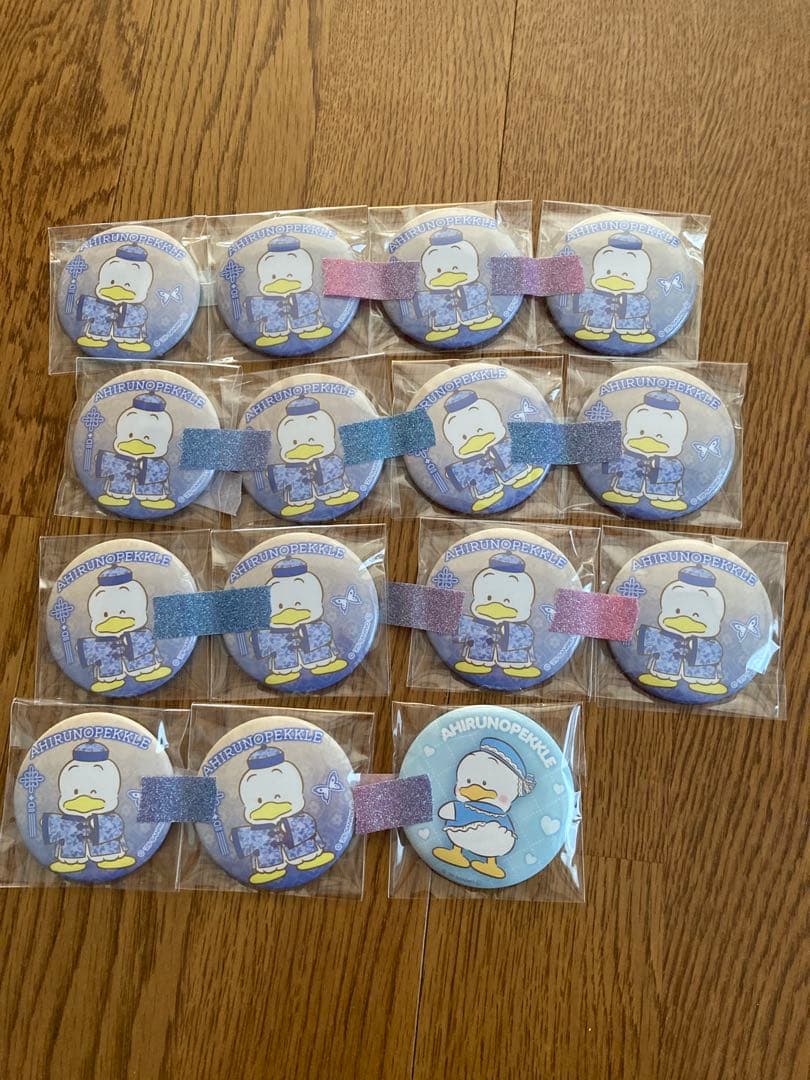 ぺっくる　缶バッジ