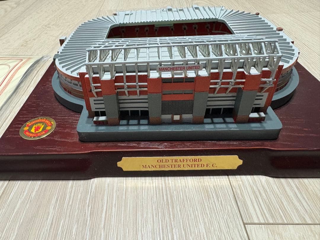 マンチェスターユナイテッド　オールド・トラッフォード　スタジアム模型