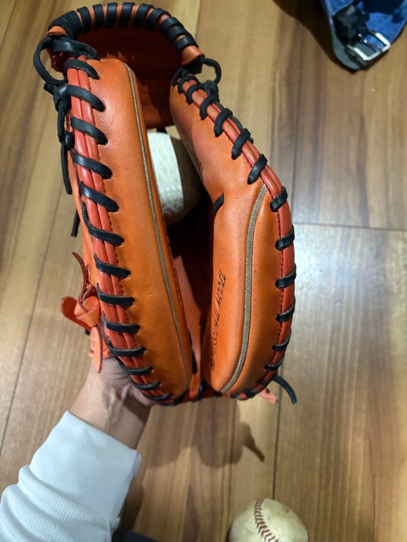 まるかつさん専用 ハヤケヤマ　キャッチャーミット軟式