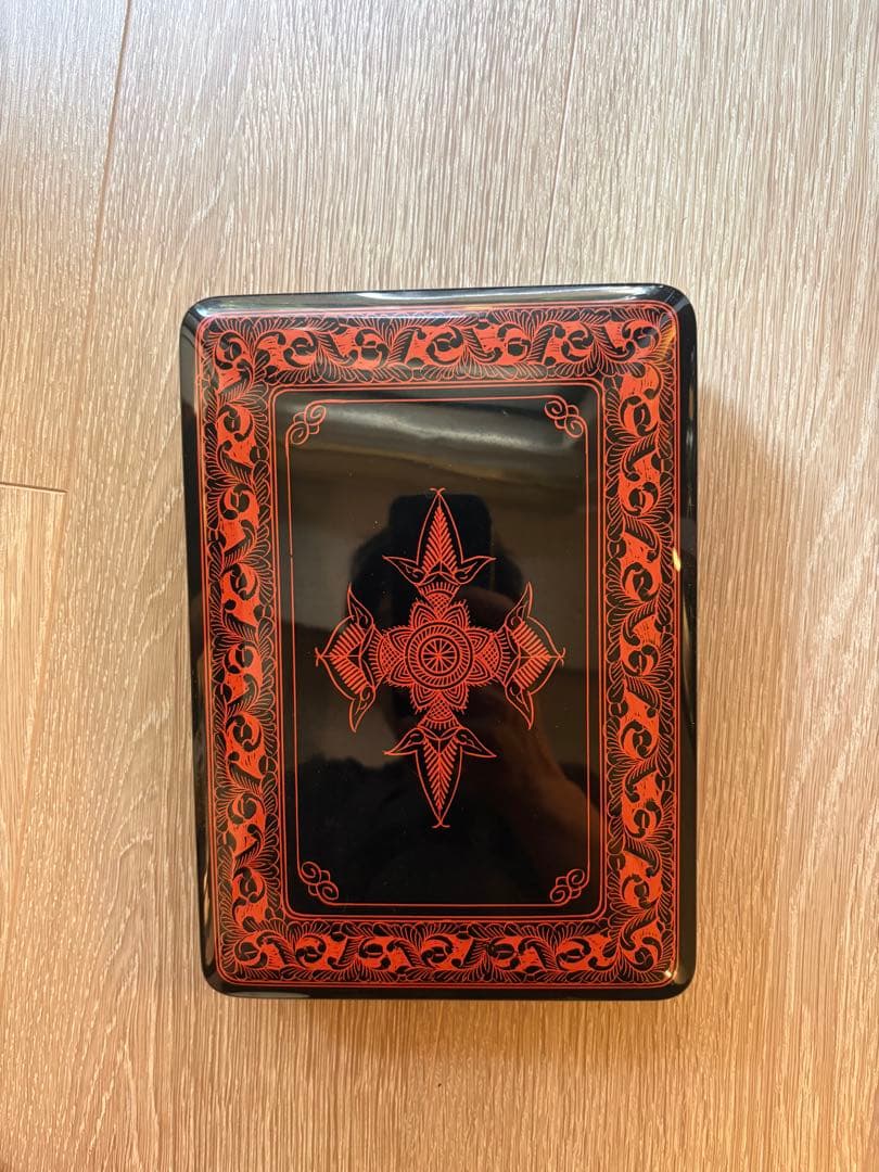 処分につき特化蒟醤（きんま）技法 書道箱