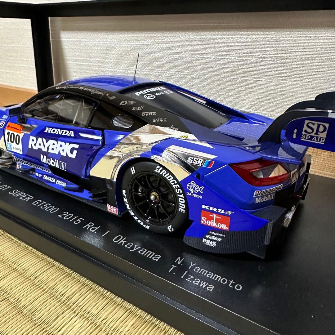 ミニカー RAYBRIG NSX CONCEPT-GT 2015 EBBRO 1/18