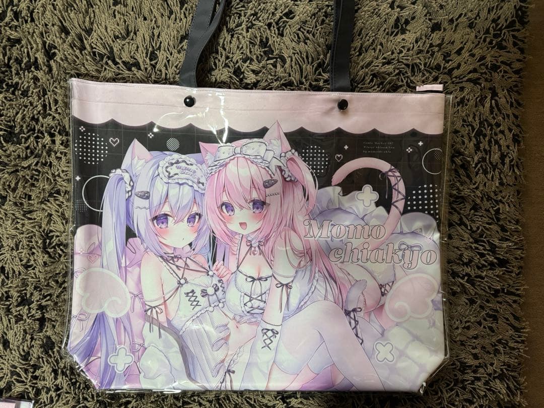 桃稚ちあ　トートバッグ