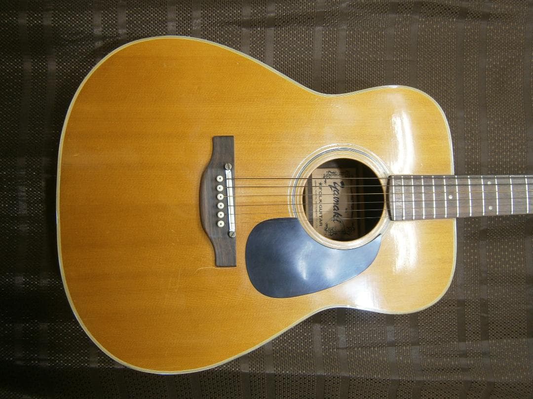 期間限定特価・ヤマキ・YAMAKI＜F-115＞日本製・0フレット・筆記体ロゴ