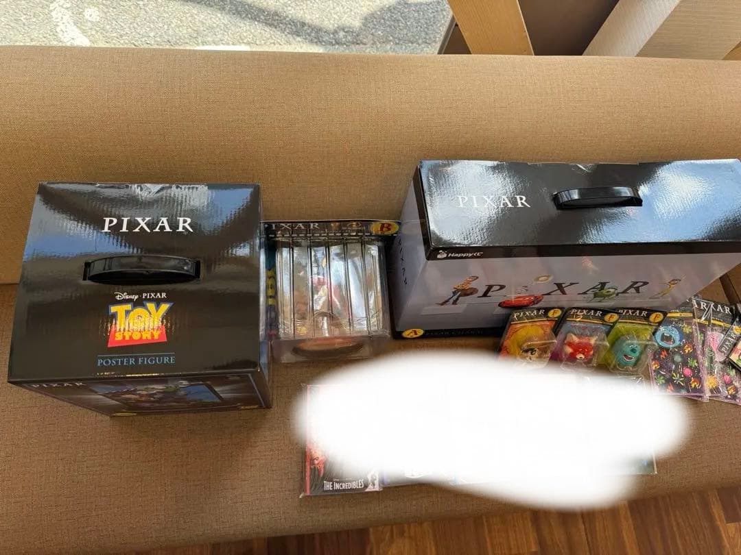 【未開封】ピクサーくじ　A賞　B賞　ラスト賞　ヘッドマグネット　他おまけ