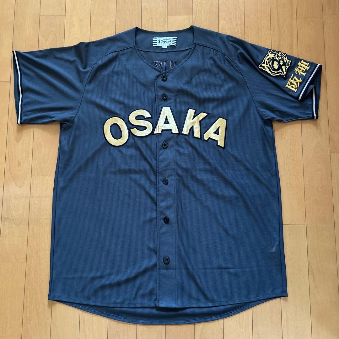 阪神タイガース藤川球児90周年限定モデルブラックダイナマイトレプリカユニフォーム