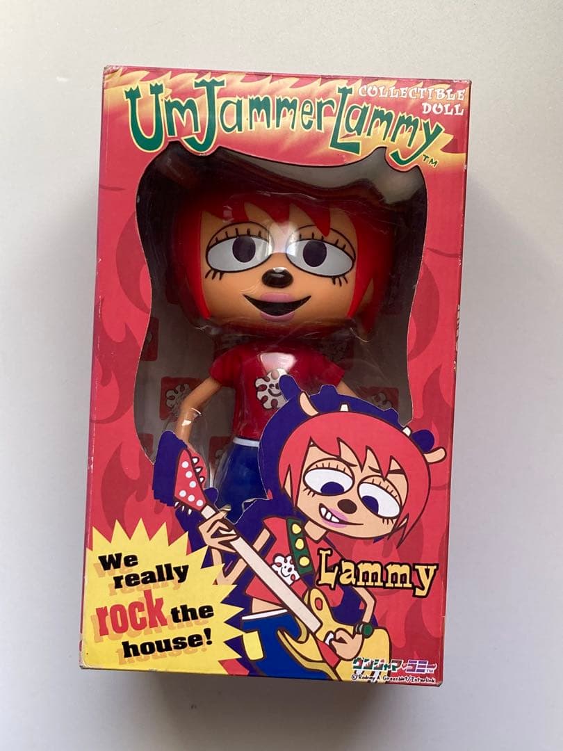 未使用 ウンジャマラミー　Lammy フィギュア パラッパラッパー