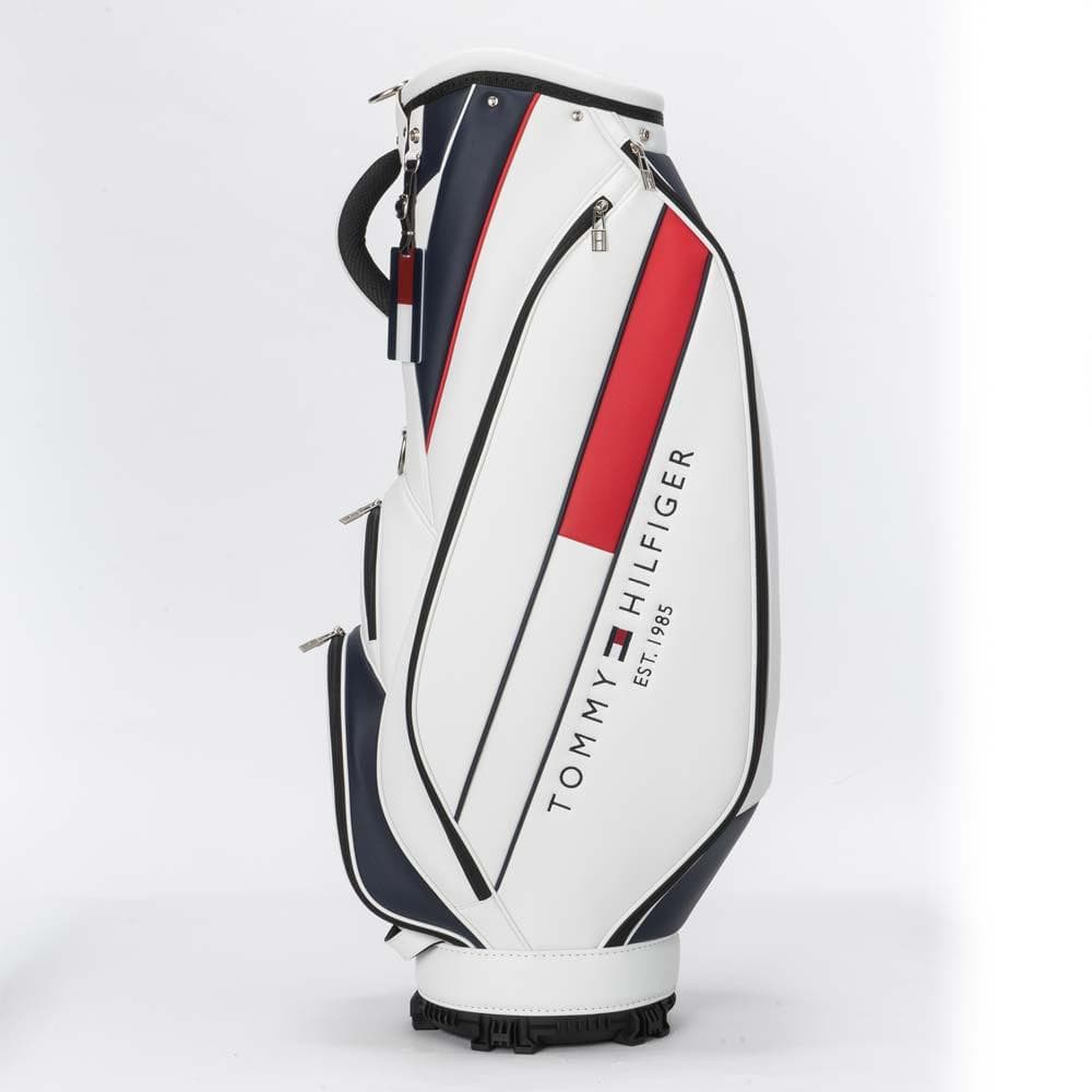 トミーヒルフィガー カート キャディバッグ thmg4sc5 【9.0型】 白