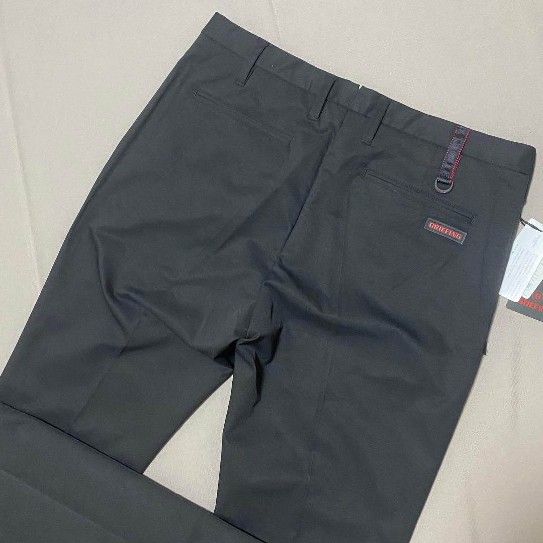 【未使用タグ付き】ブリーフィング ラバーロゴストレッチロングパンツ L