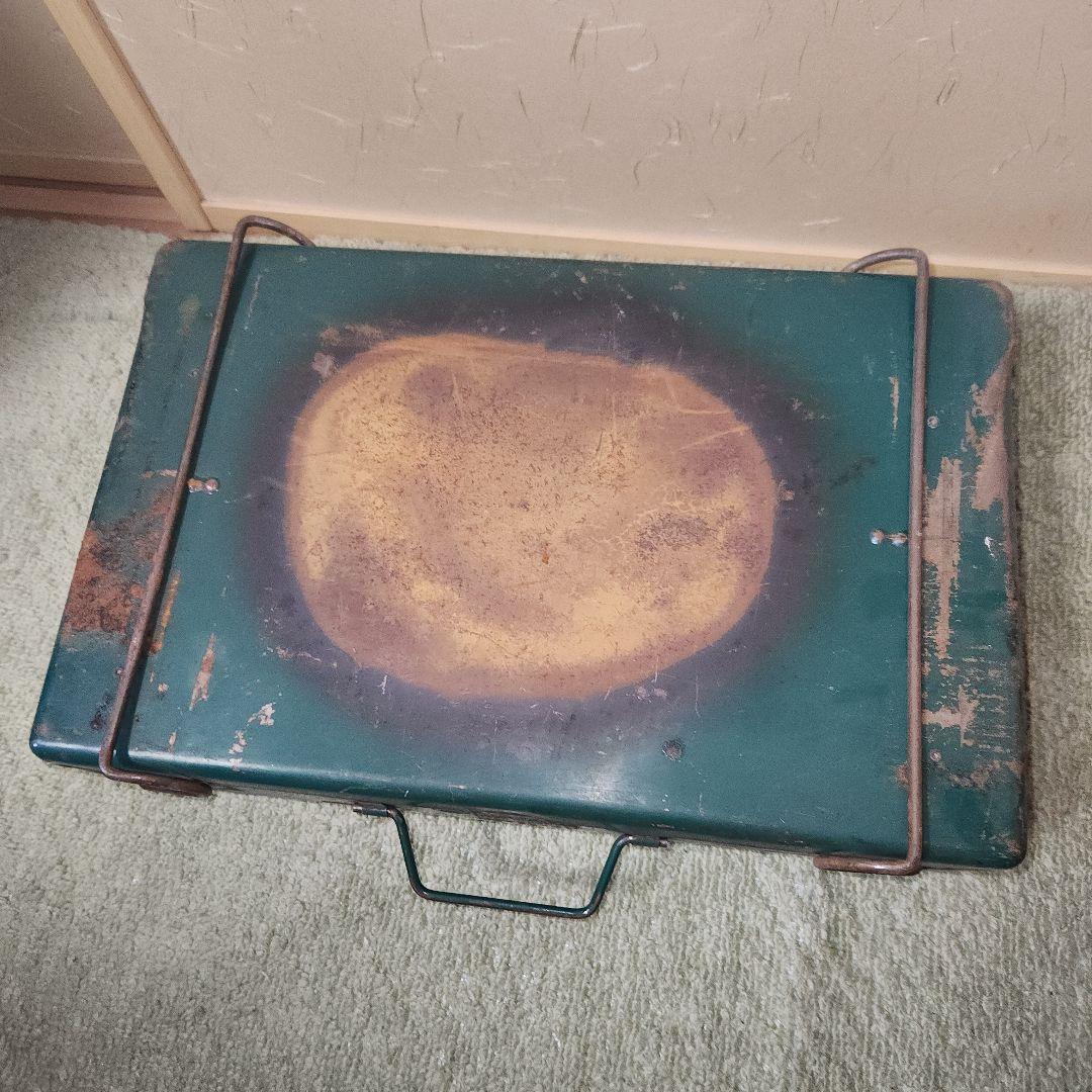 カナダコールマン model-4m ツーバーナーコンロ　ジャンク品