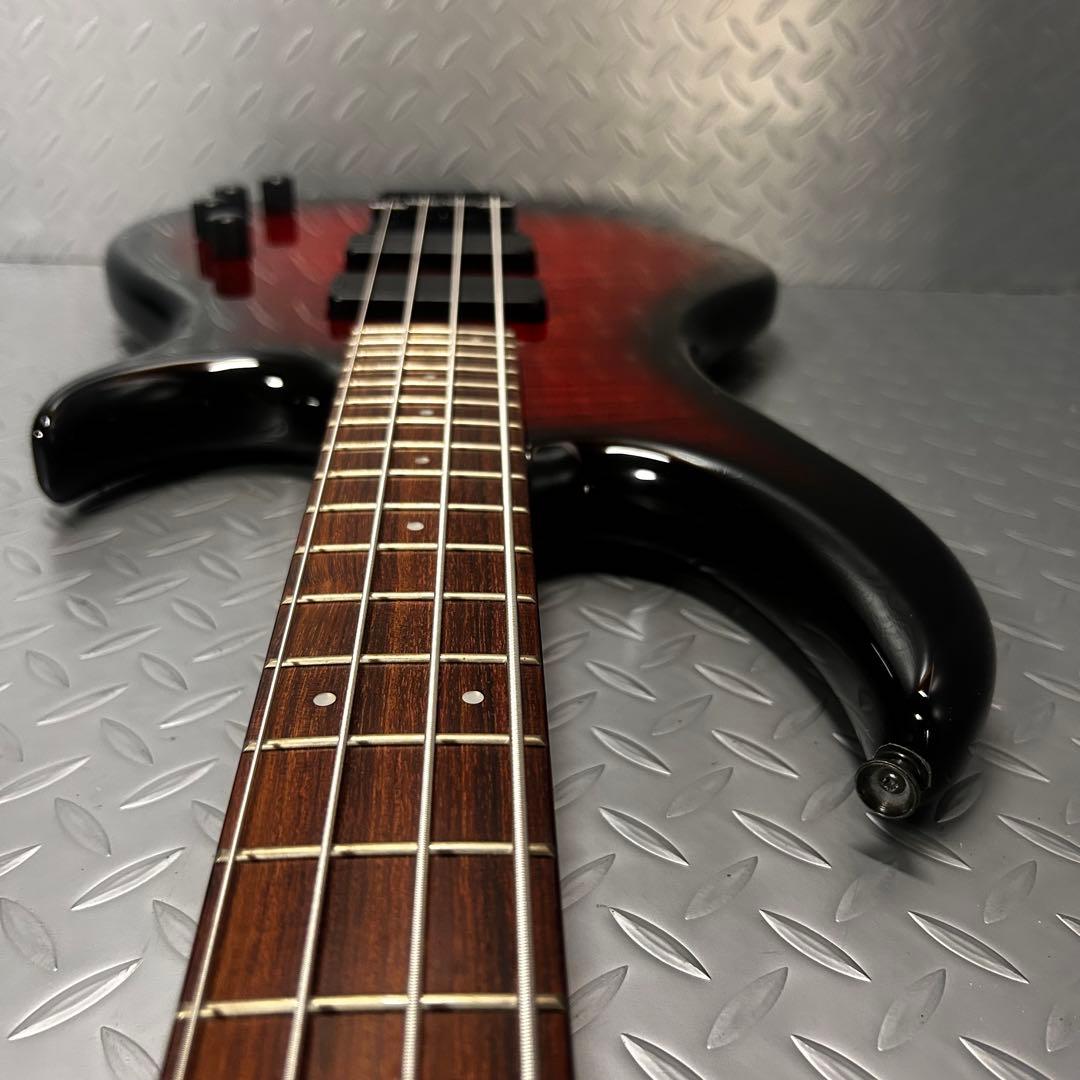 【美品】Aria ProⅡ SB-380 アクティブベース 4弦 フレイムトップ