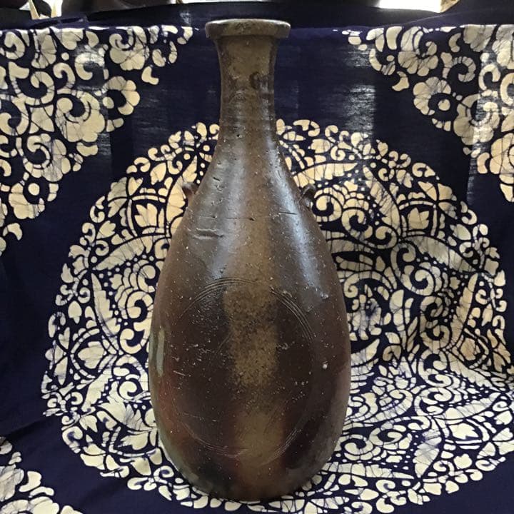 人間国宝藤原雄作陶の壺父藤原啓人間国宝特別出品です‼️