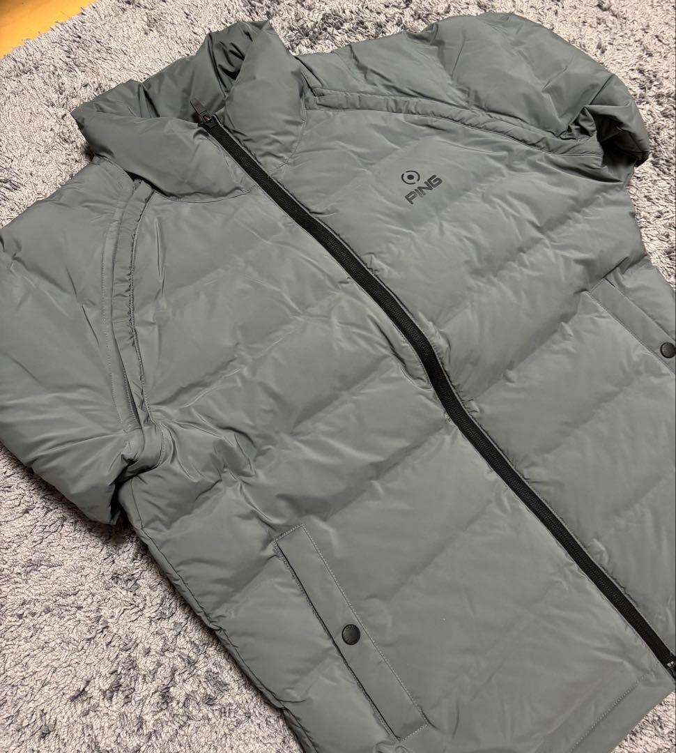 PING 2way/ゴルフジャケットL グレー