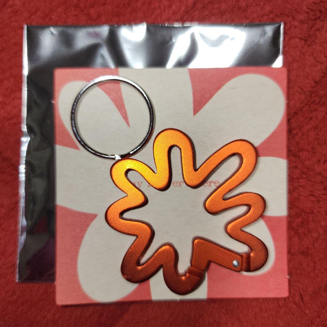 藤井風　花カラビナ　レッド